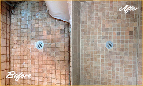 Tile Regrouting  Regrouting Shower Tile - The Grout Guy