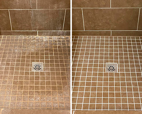 Shower Restored by Our Tile and Grout Cleaners in Fort Worth, TX