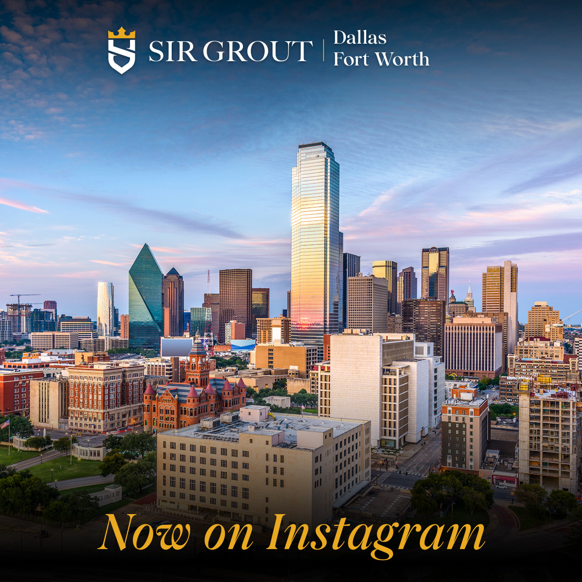 Sir Grout Dallas Fort Worth Now on Instagram!